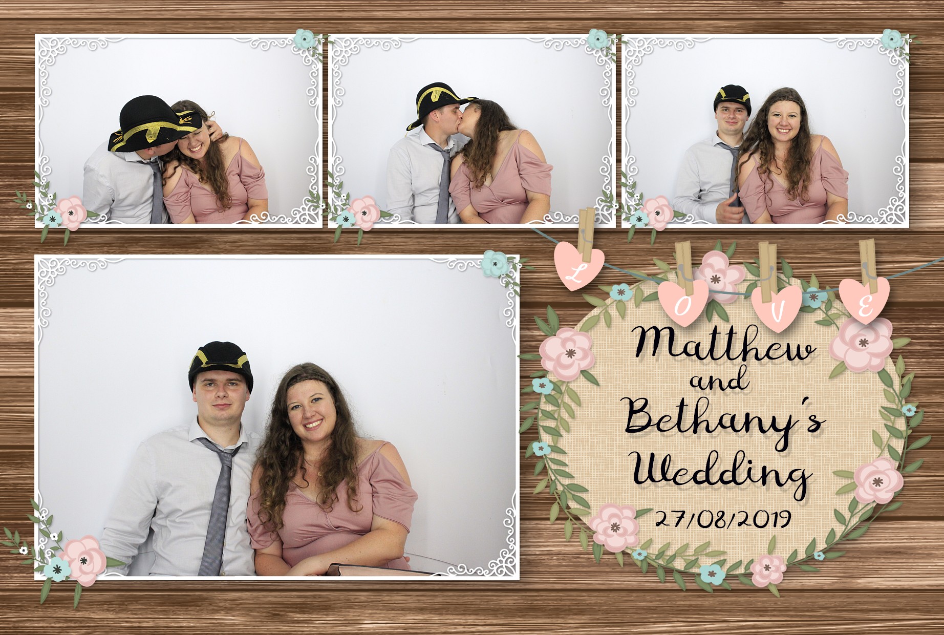 Matthew and Bethany’s Wedding | View more photos from the event at gallery.myphotoboothexperience.co.uk/u/MyPhotoBoothExperienceLtd/Matthew-and-Bethany’s-Wedding